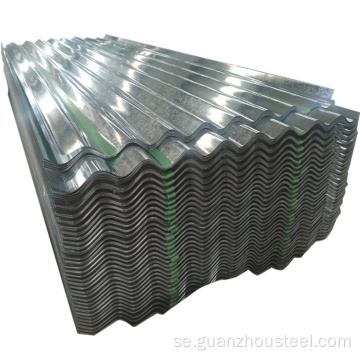 0,23-0,55 mm billiga metallkorrugerade takplåtstorlekar